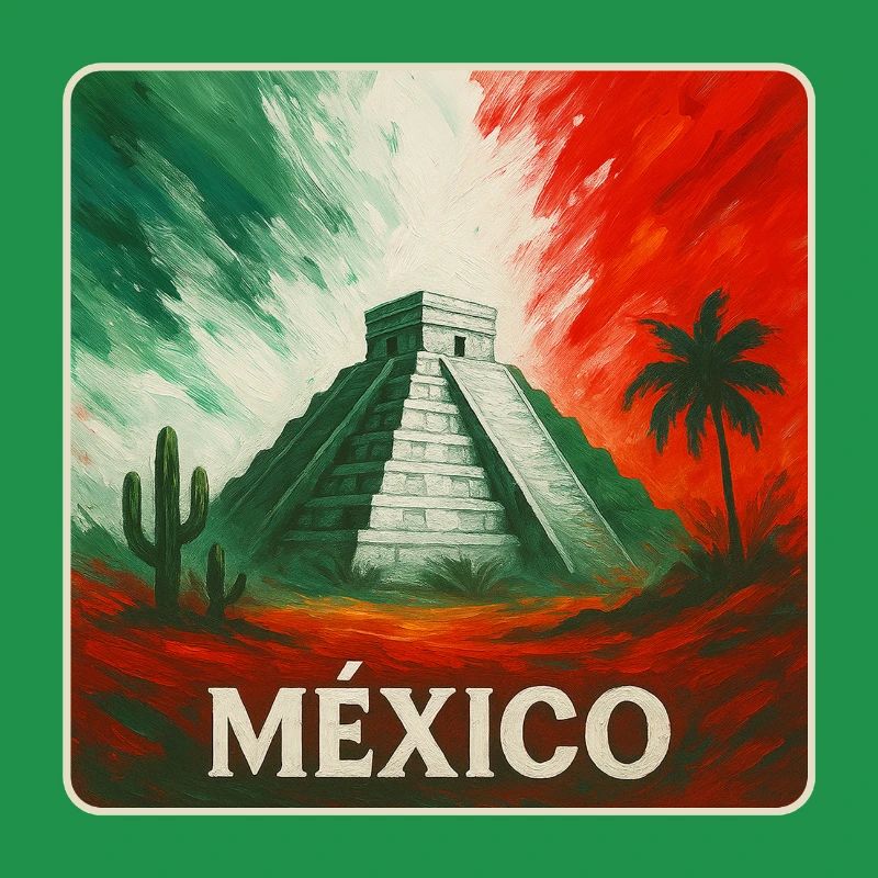 Conception des pyramides du Mexique