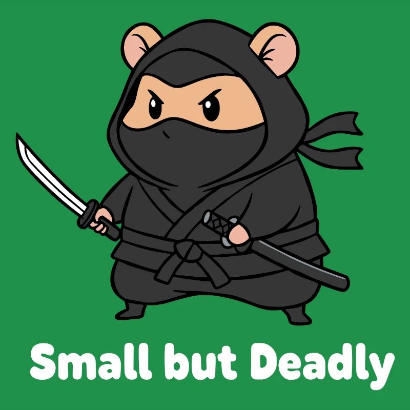 Petit ninja avec épée