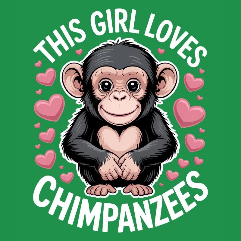 Chimpanzee Saying Monkey Funny Chimpanzee Gift