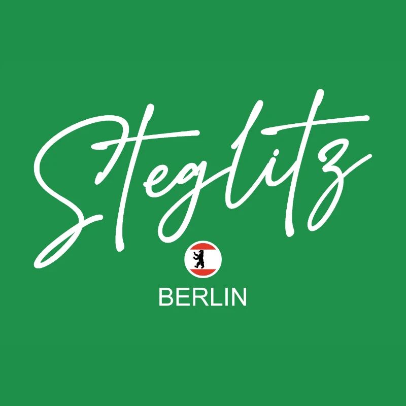 Steglitz - Berlin Flag - Berlin Bear