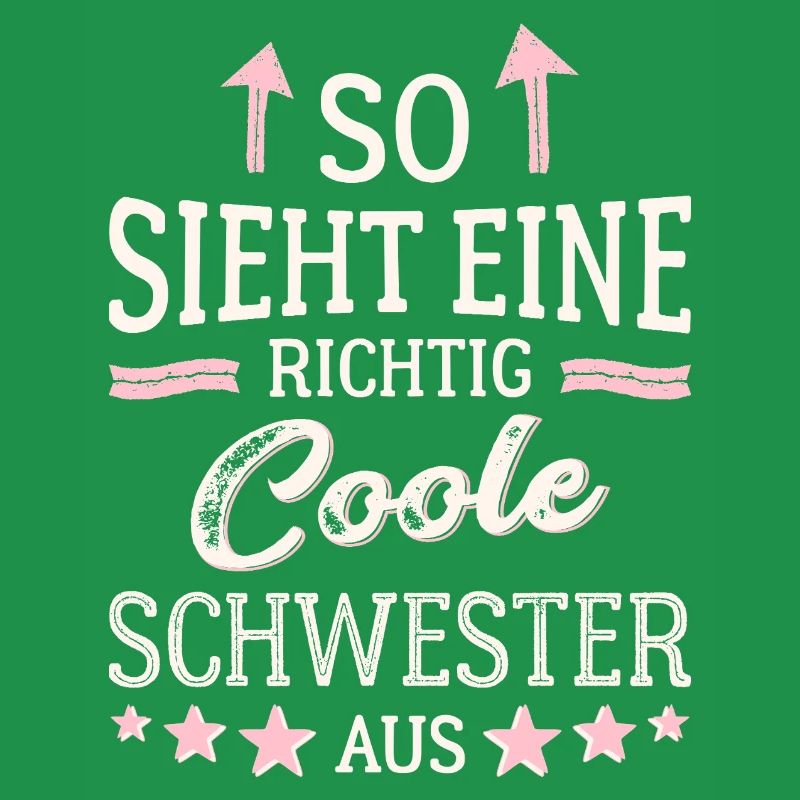 So sieht eine richtig coole Schwester aus