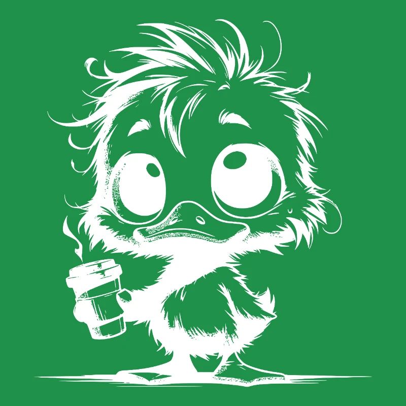 Duck in Survival Mode Caffeine Coma Mug