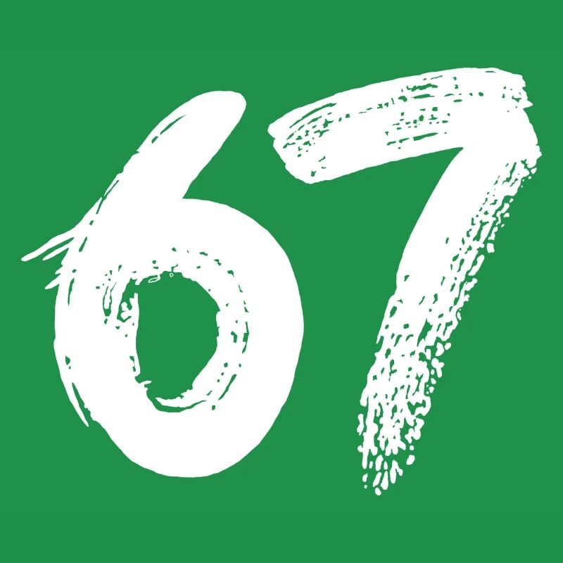 67 Weiße Farbe
