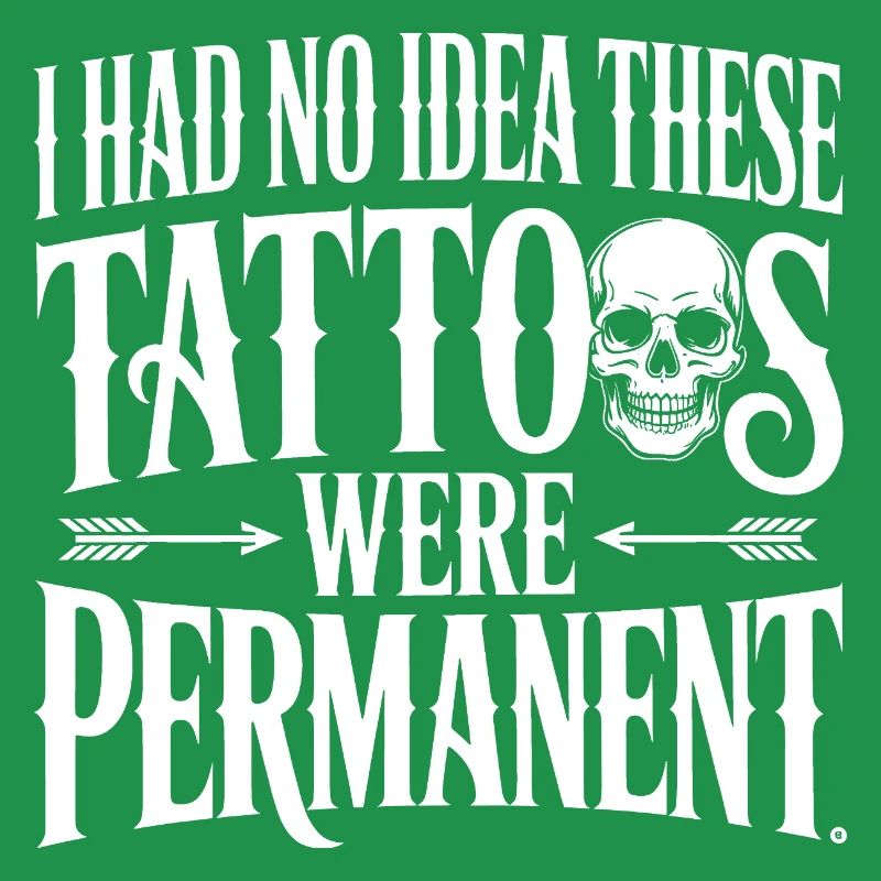 Tattoos waren ein dauerhaftes Zitat.