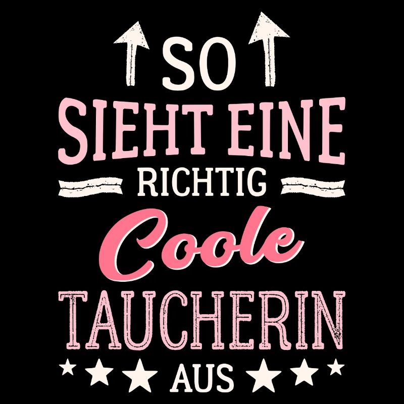 So sieht eine richtig coole Taucherin aus Tauchen