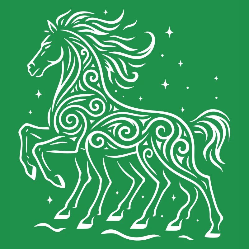 Rauhnächte Odin : Sleipnir à cheval - Chasse sauvage