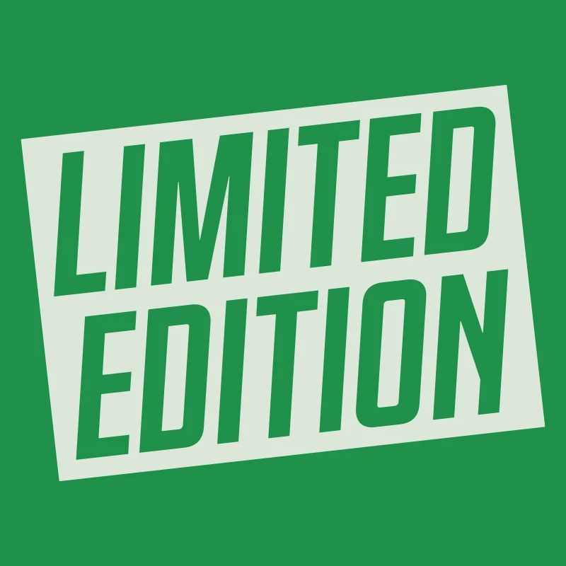 Limitierte Auflage Stempeldesign