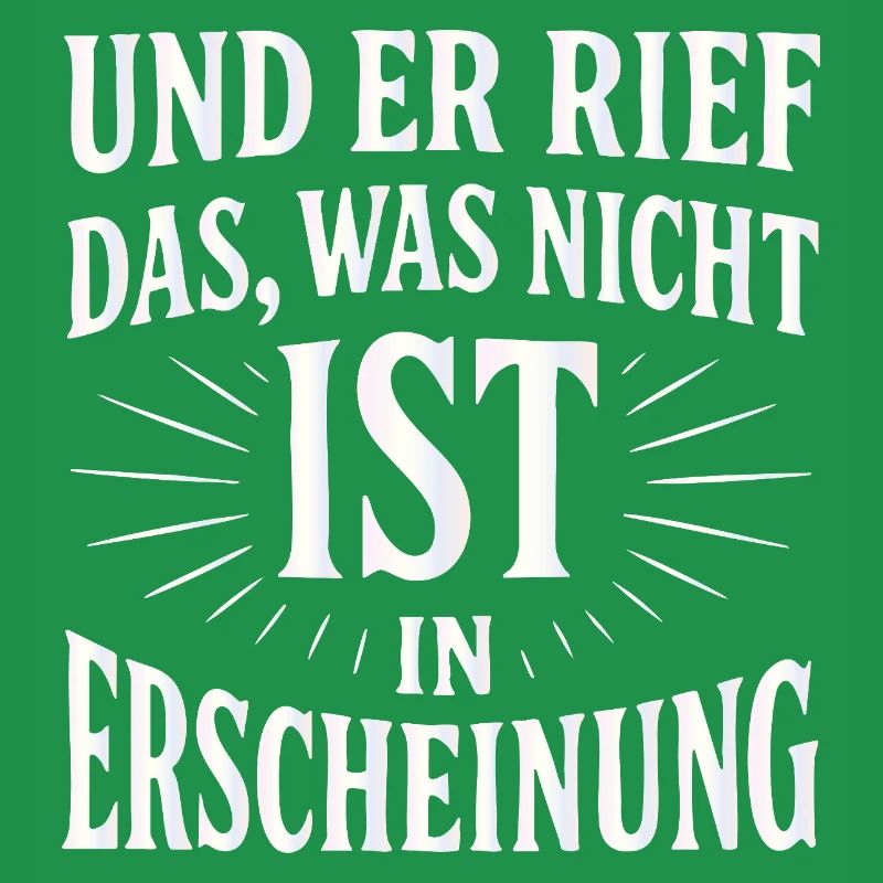 And he called forth that which is not