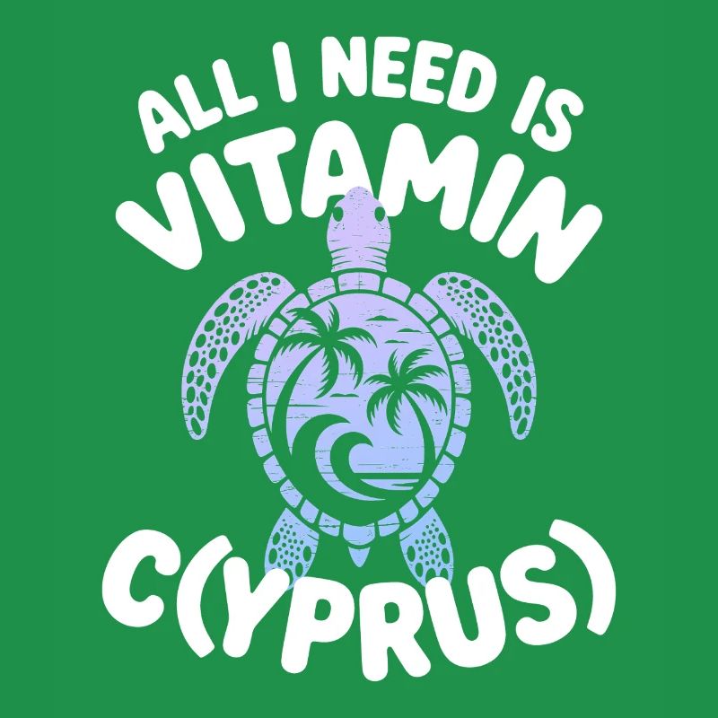 Chypre Tout ce dont j’ai besoin, c’est de vitamines Chypre Drapeau chypriote