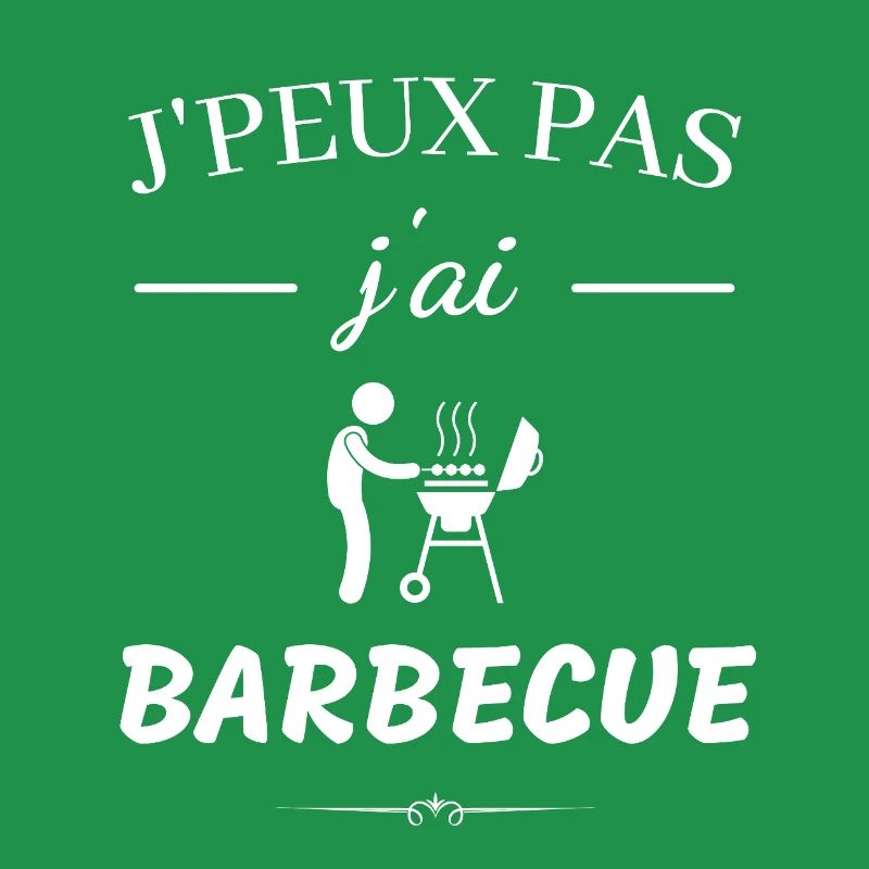 Ich kann nicht, ich habe ein Barbecue
