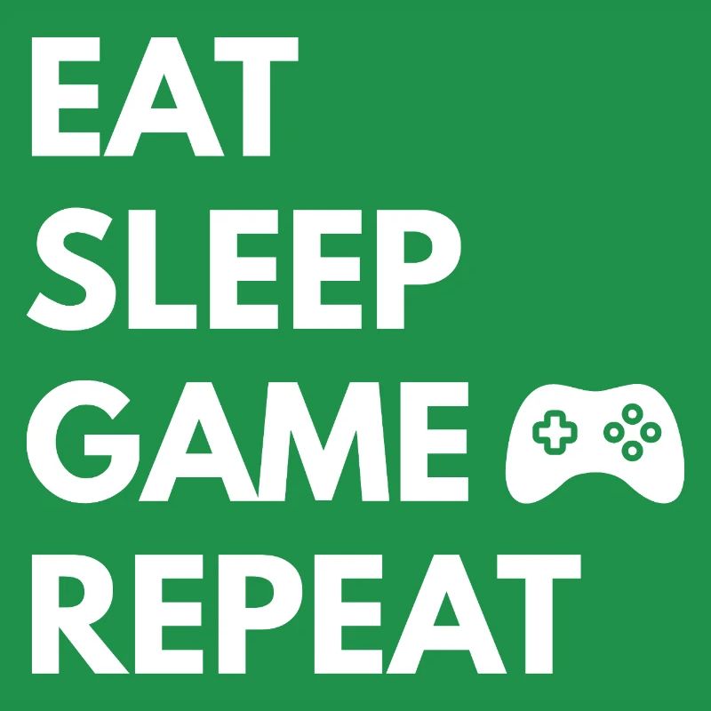 Répéter le jeu Eat Sleep – Devise du jeu