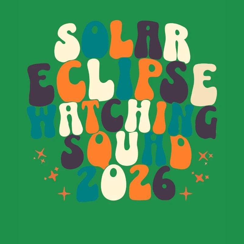 Solar Eclipse Watching Squad 2026