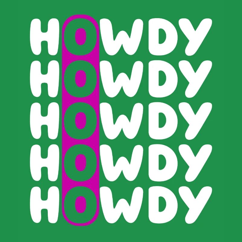Howdy Repeat O Western Pattern