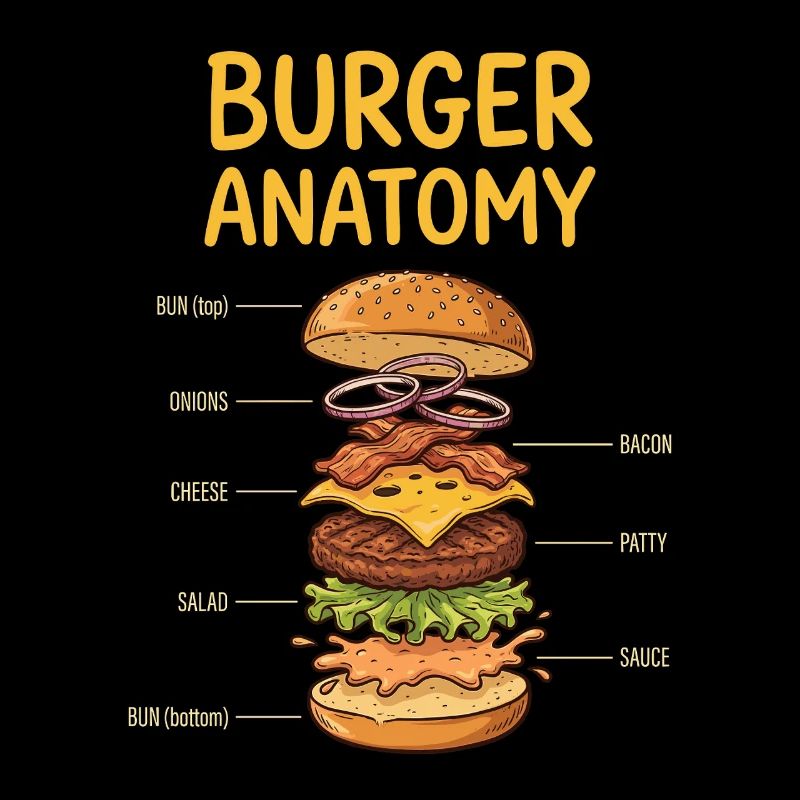 Anatomie du burger – La couche parfaite