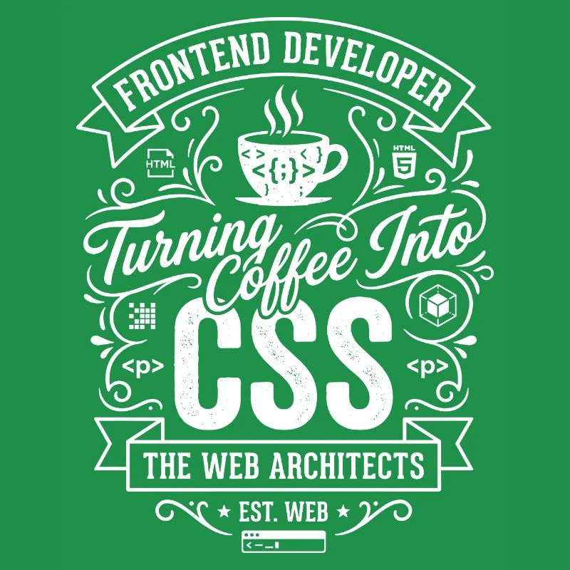 Frontend Coffee CSS Tee