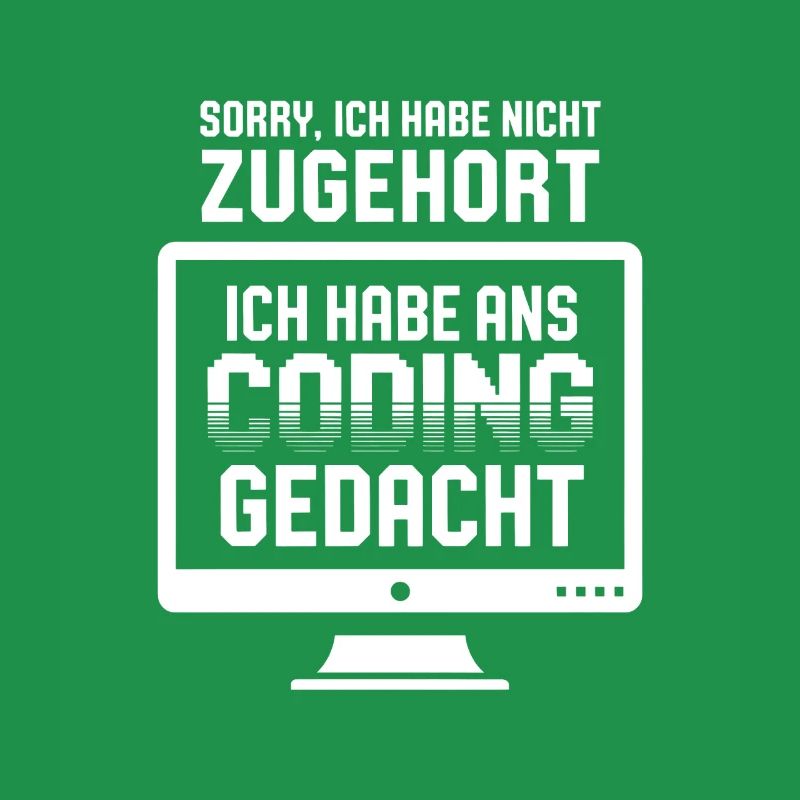 Coding Gedanke statt Zuhören