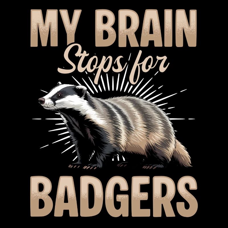Funny Animal Badger
