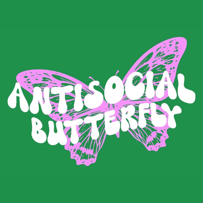 Graphique inspirant de fan papillon