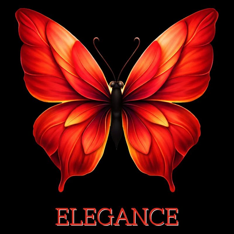 ELEGANCE Éliganze Papillon Schmetterling