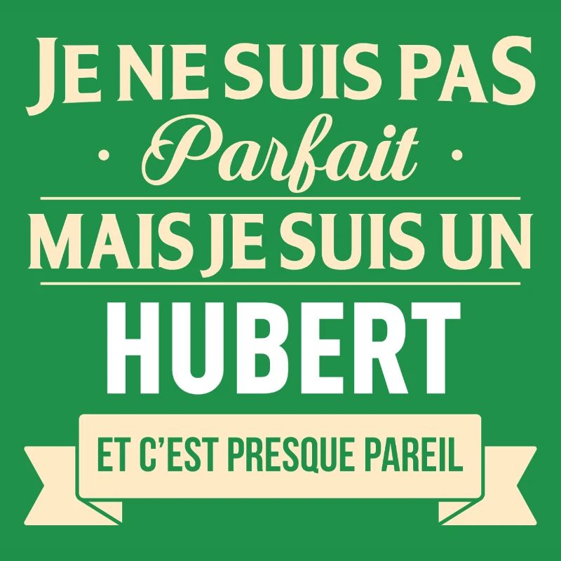 Je Ne Suis Pas Parfait Mais Je Suis Un Hubert E...