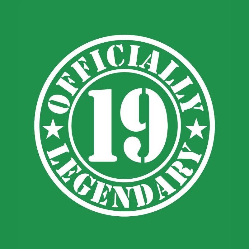 19. Geburtstag Junge Mädchen Legende Level 19