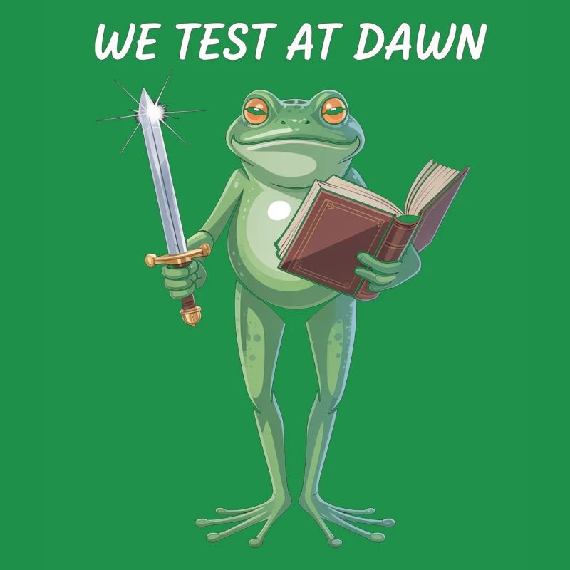 Dawn Test Frog Warrior