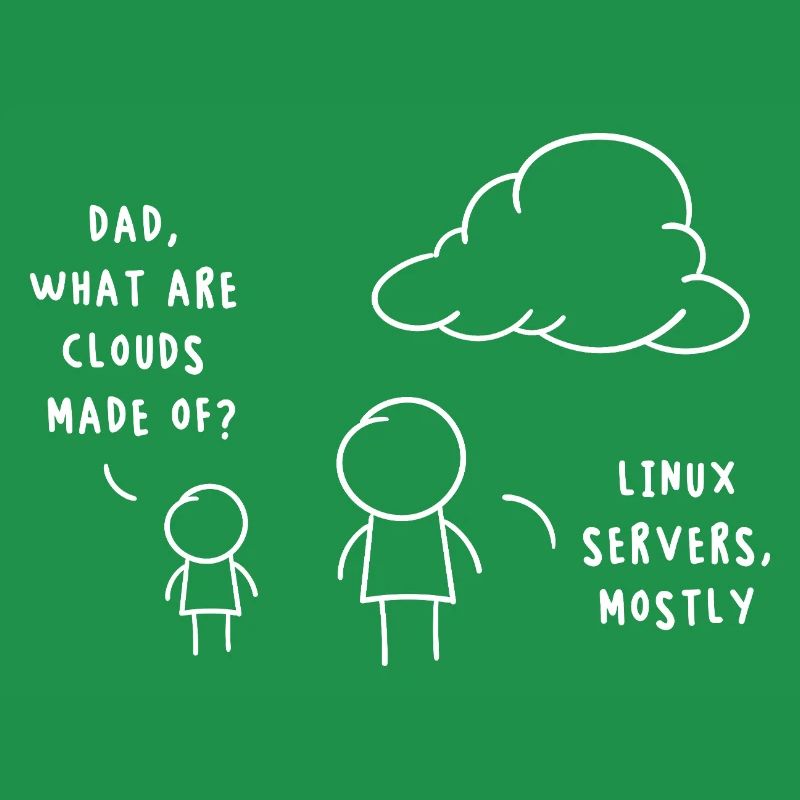 Linux Server Cloud Computing : Drôle de remarque