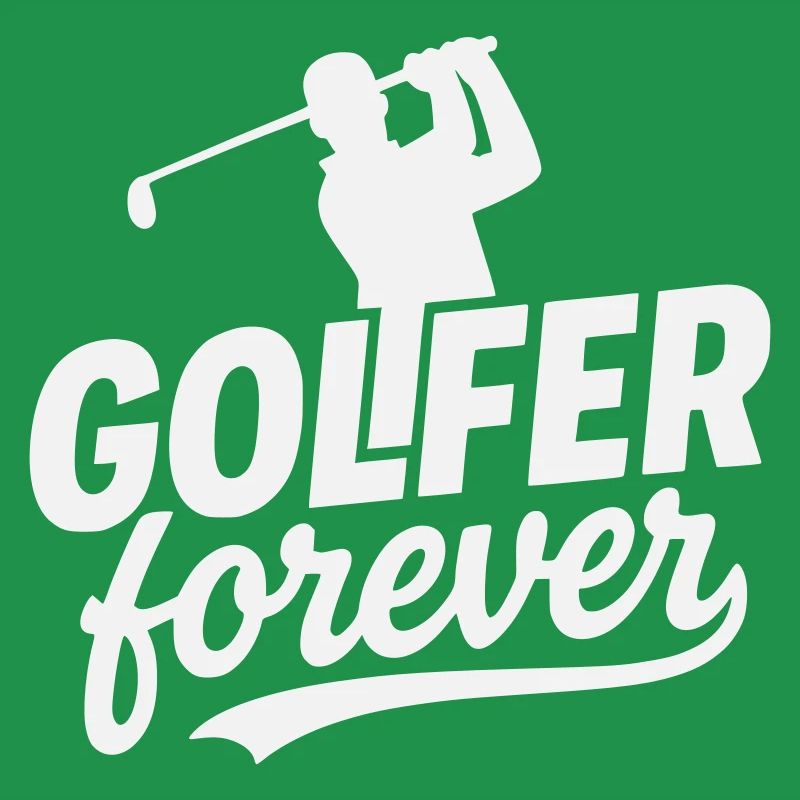Motif du logo Golfer Forever
