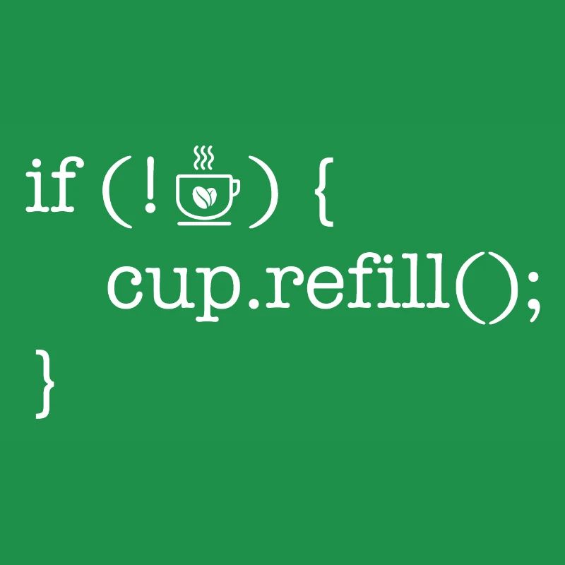 Chemise café pour programmeur amateur de code café