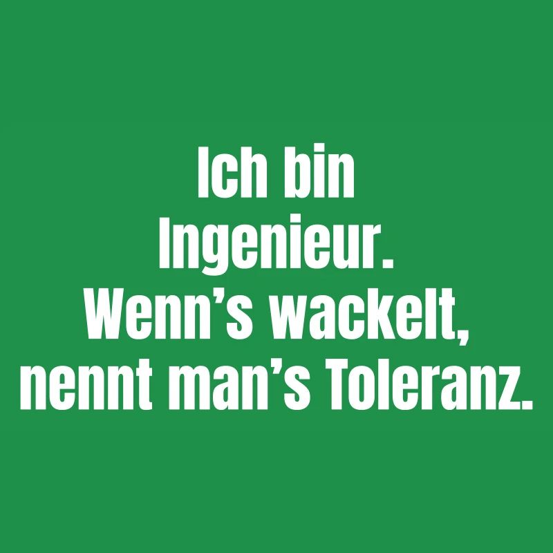 Engineering joke: When it wobbles, tolerance