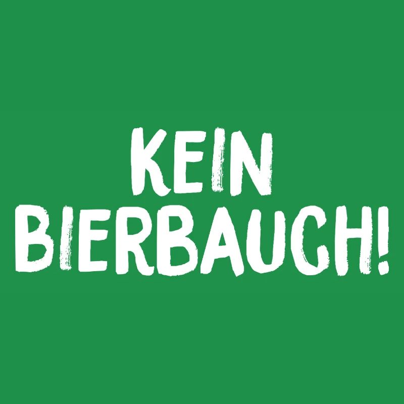 Pas de ventre de bière (lettres blanches)