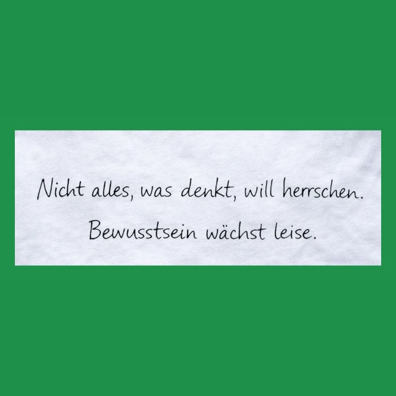 Bewusstsein Wächst Leise Zitat