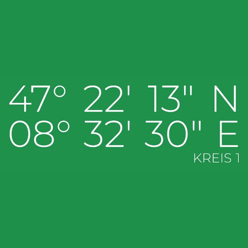 Coordinates District 1 Zurich