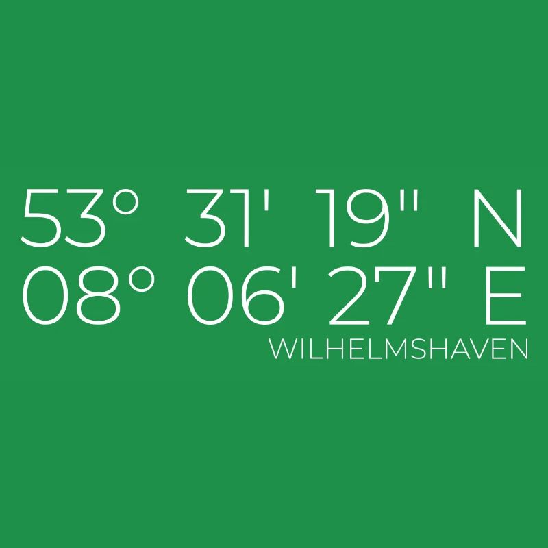 coordinates Wilhelmshaven
