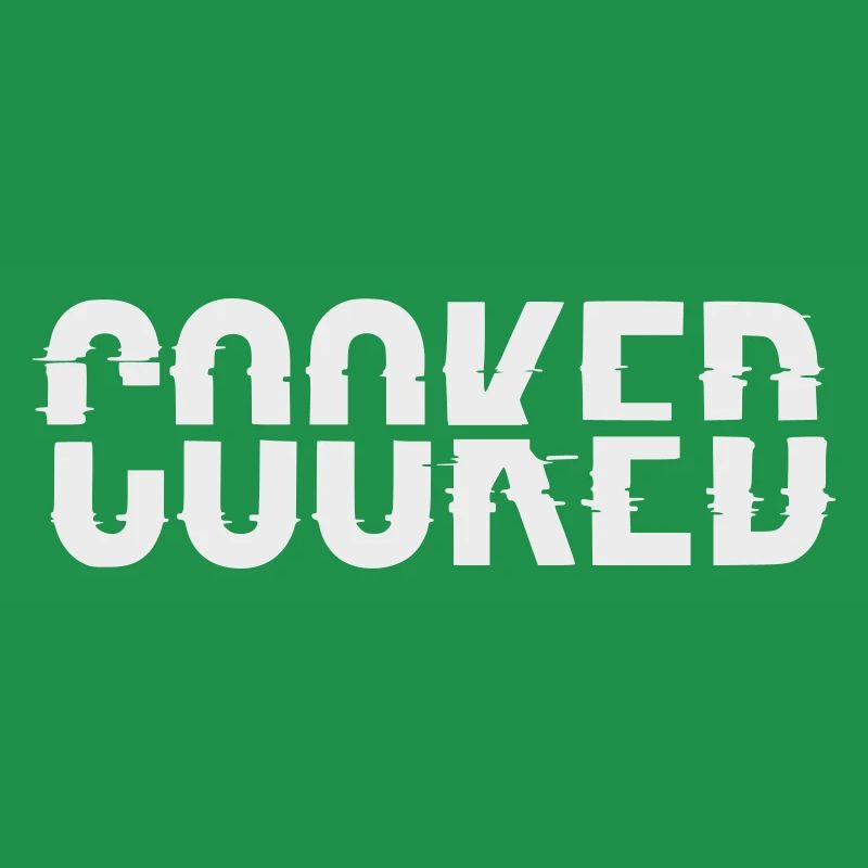 Lettrage buggé cuit