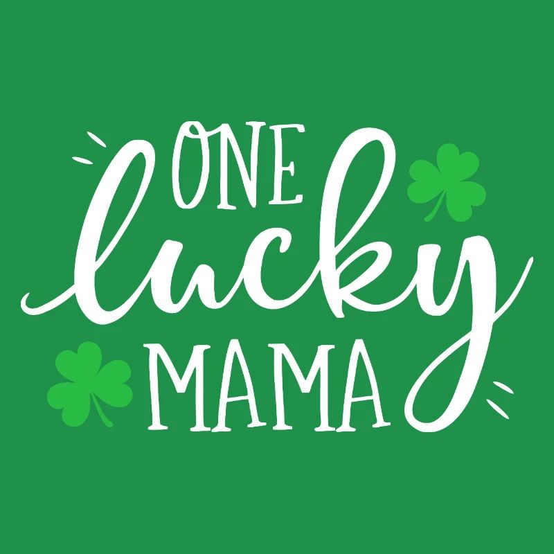 One Lucky Mama Clover Tee