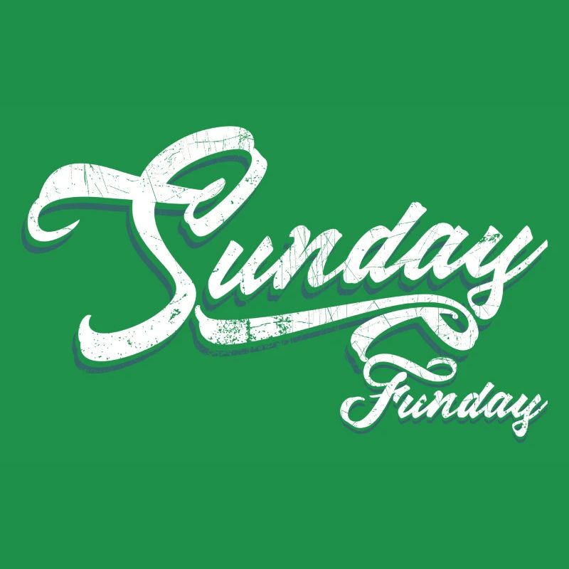 Sunday Funday Script Neon