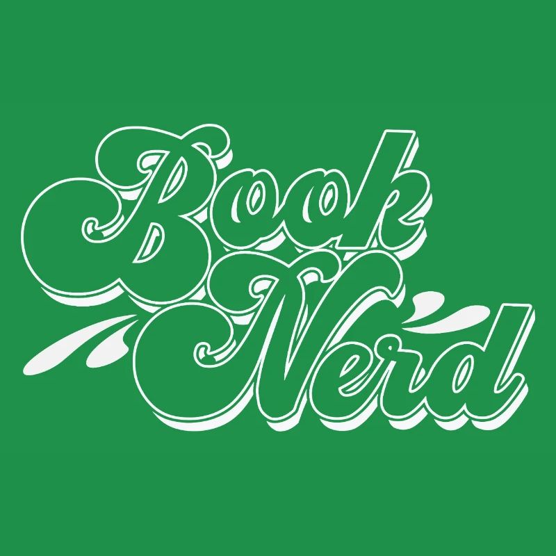Brook Nerd Script Logo