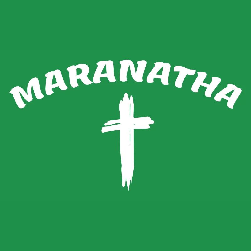 Logo d’écriture croisée Maranatha