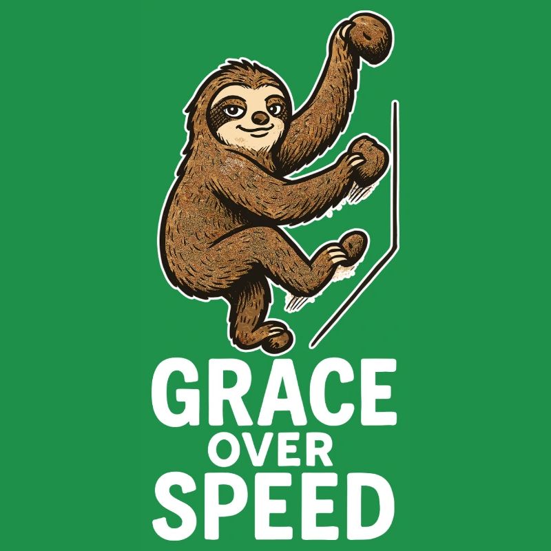 Bouldering Motivation – Grace Over Speed Gift
