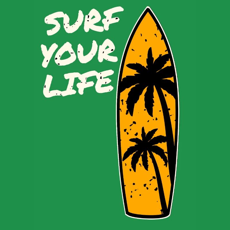 Devise de la vie de surfeur