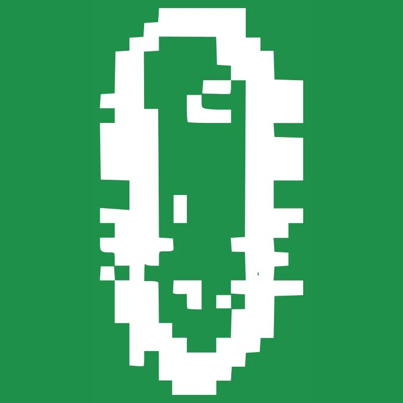 Germe de pixel art bactérien