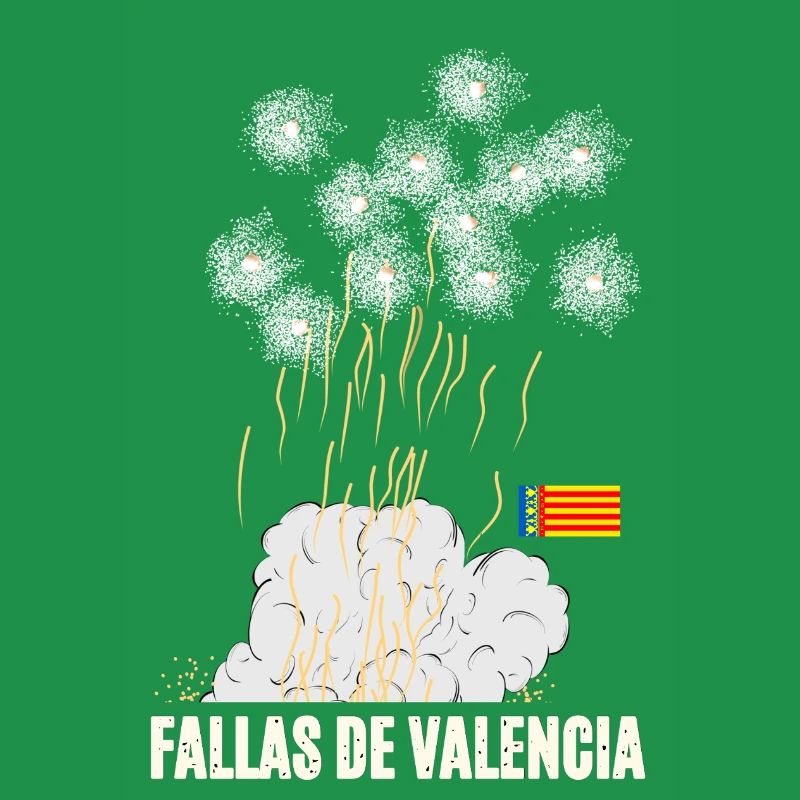 Fallas De Valencia Fireworks