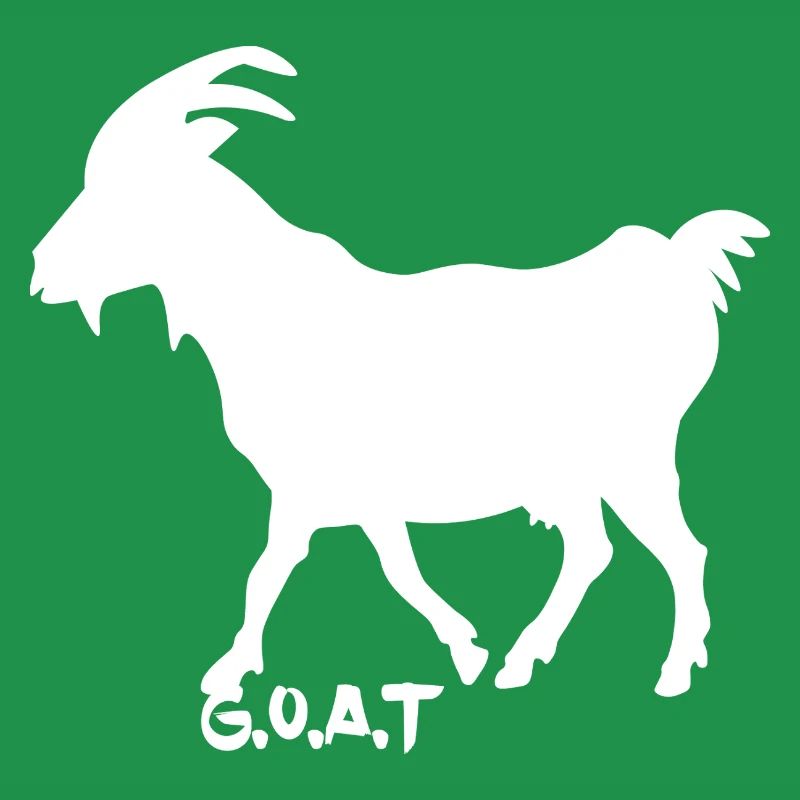 Goat G.O.A.T.  white