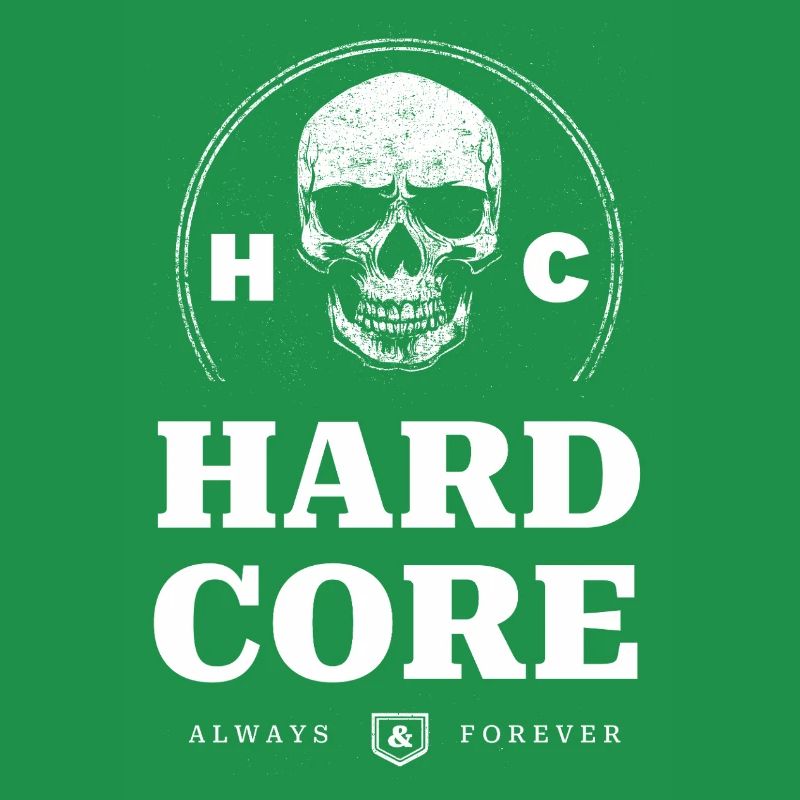 Schädel Hardcore