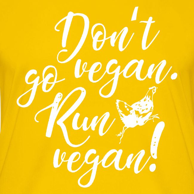 Run vegan!