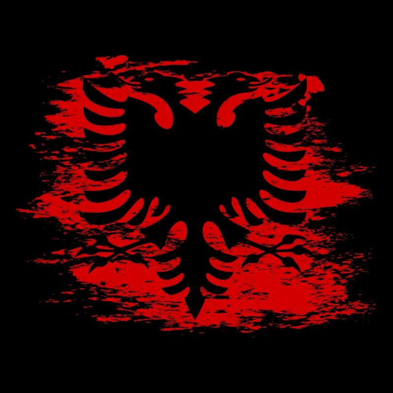 Albania flag used