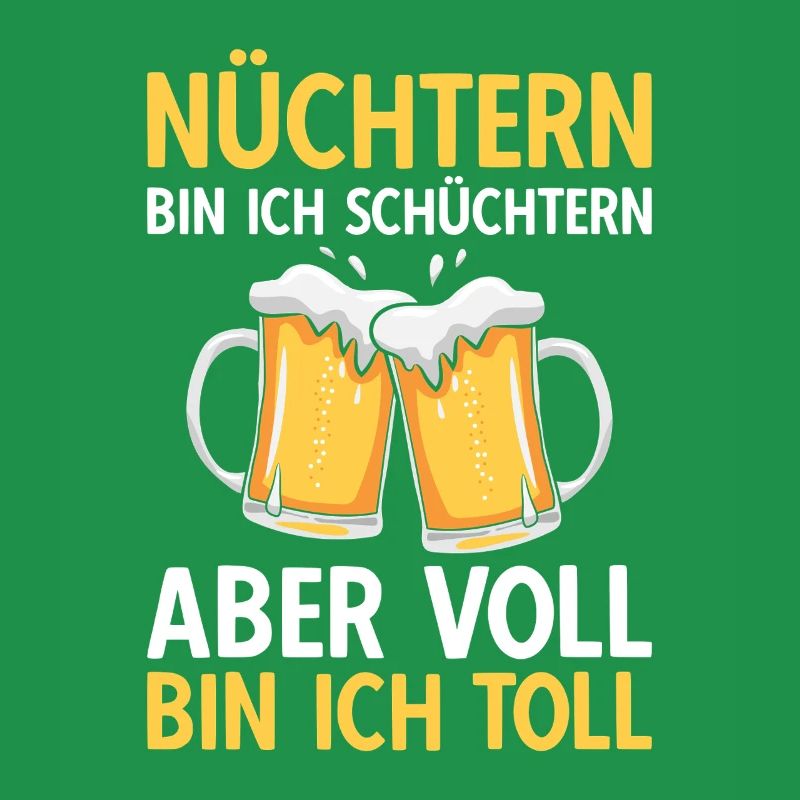 Bier Nüchtern bin ich schüchtern