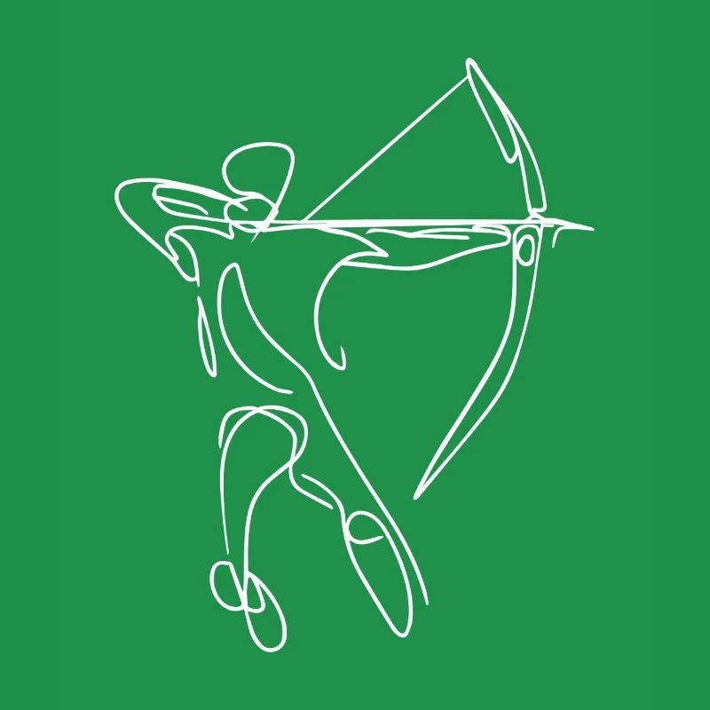 Disegno dell'arciere