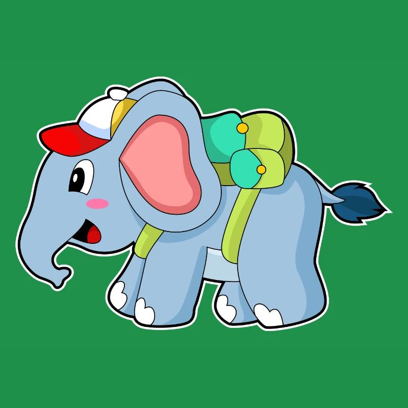 Elephant School Backpack